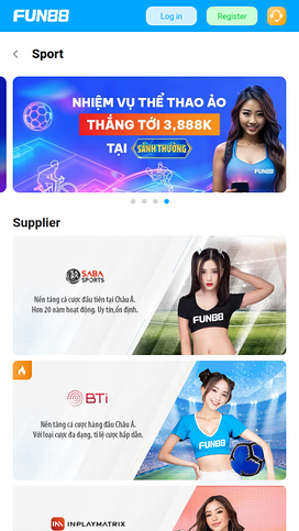 Fun88 Casino Mobile Sports