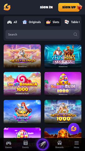 Galactix Casino Mobile Games