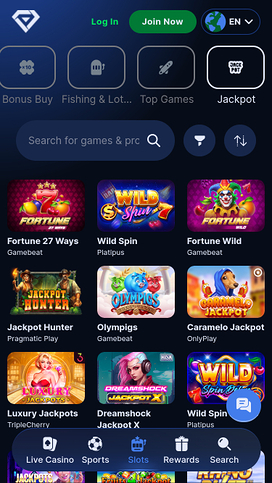 GemBet Mobile Jackpot