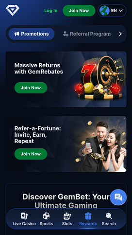 GemBet Mobile Promotions