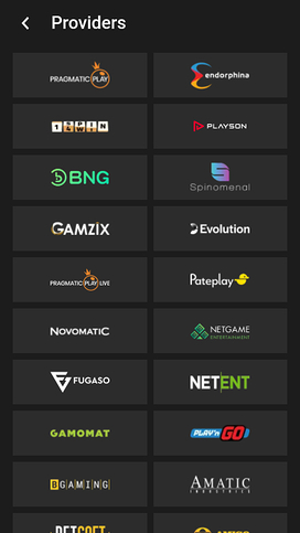 GG.bet Casino Mobile Game Developers