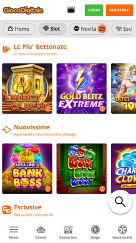 Gioco Digitale Casino Mobile Games
