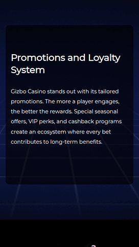 Programa VIP de Gizbo Casino Móvil