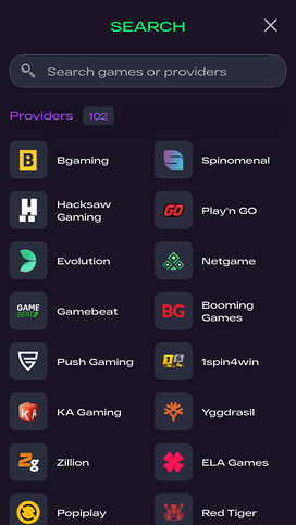 Glitchspin Casino Mobile Game Developers