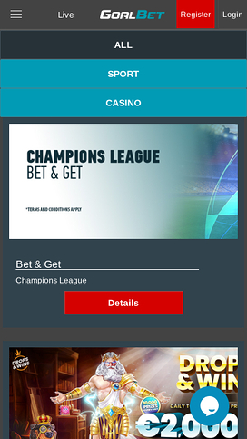 Goalbet Casino Mobile Promotions
