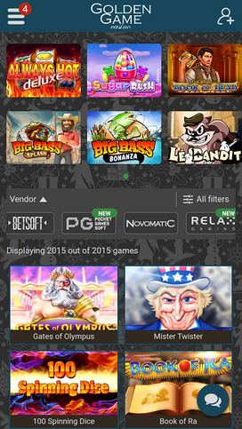 Golden Game Casino Mobile Game Developers