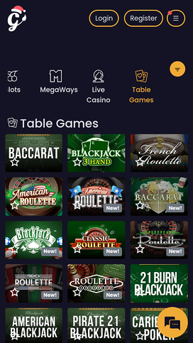 Golden Lion Mobile Table Games