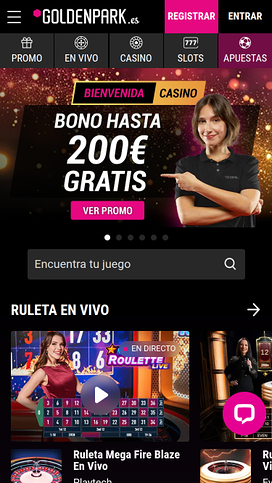 GoldenPark Mobile Homepage