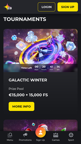 Golden Star Casino Mobile Tournaments