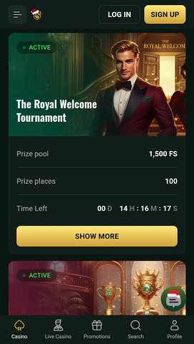 Goldex Casino Mobile Tournaments