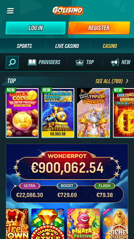 Juegos móviles del casino Golisima