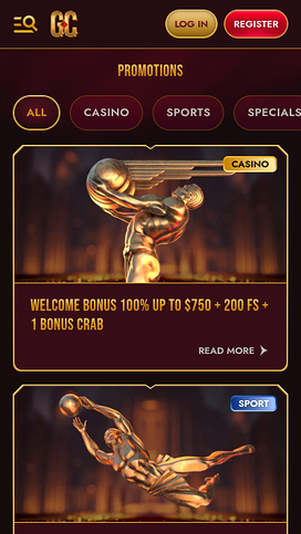 GrandClub Casino Mobile Promotions