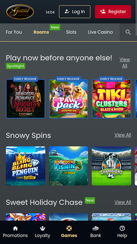 Grand Hotel Casino Mobile Rooms