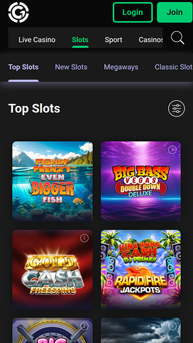 Grosvenor Casino Mobile Games