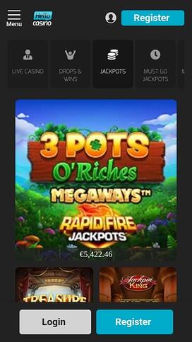 Hello Casino Jackpot Mobile