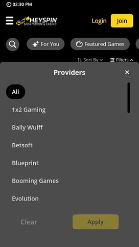 Jackpot HeySpin Game Developers Mobile