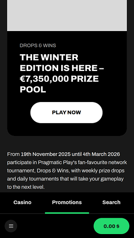 Hillo Casino Mobile Winter Wheel