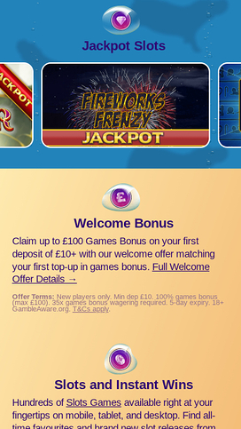 Hippo Bingo Casino Mobile Jackpot