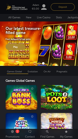 Hippodrome Casino Mobile Game Developers