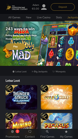 Hippodrome Casino Mobile Jackpot