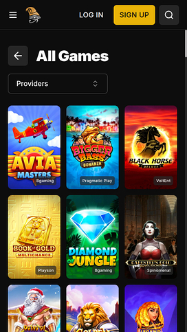 Horus Casino Mobile Games