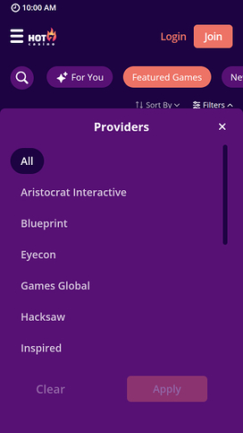 Hot7 Casino Mobile Game Developers