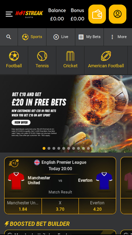 Hot Streak Casino Mobile Sportsbook