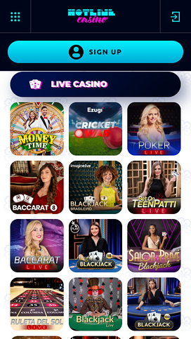 Hotline Casino Mobile Live Dealer