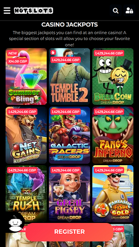 Hotslots Casino Mobile Jackpot