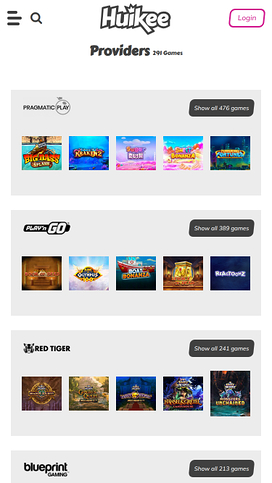 Huikee Casino Mobile Game Developers