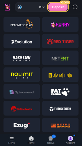 Hunnyplay Casino Mobile Game Developers