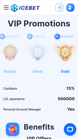 IceBet Casino Mobile VIP Program