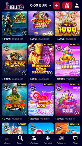 Intellectbet Casino Mobile Jackpot