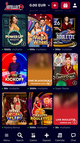 Intellectbet Casino Mobile Live Dealer