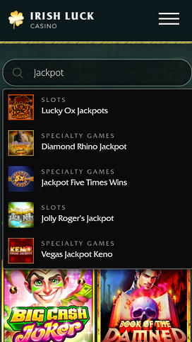Irish Luck Casino Mobile Jackpot