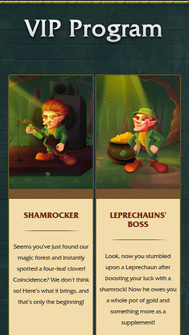 Irish Luck Casino Mobile VIP Program