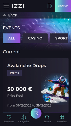 Izzi Casino Promotions Mobile