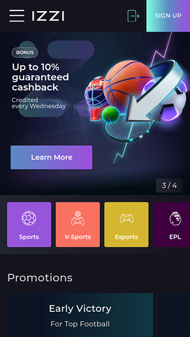 Izzi Casino Sports Mobile