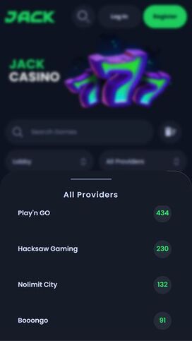 Desarrolladores de juegos móviles de Jack Casino
