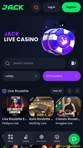 Jack Casino Live Dealer