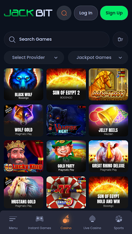 Jackbit Casino Jackpot Mobile