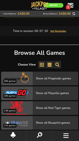 Jackpot Village Casino Game Developers Mobile