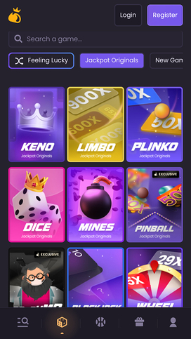 Jackpot.bet Casino Jackpot Mobile