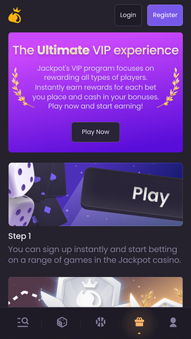 Jackpot.bet Casino Promotions Mobile