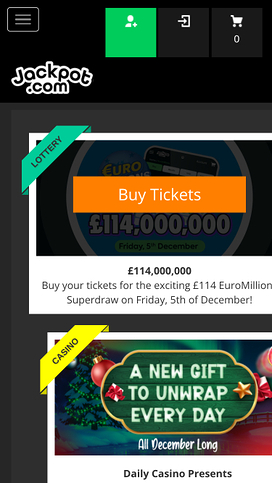 Jackpot.com Casino Promotions Mobile