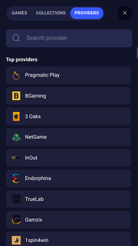 Desarrolladores de juegos móviles para el casino Jet4bet