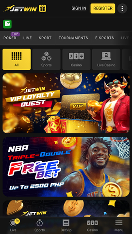 Jetwin Casino Promotions Mobile