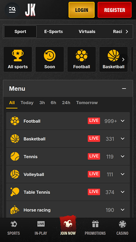 Jokery Casino Mobile Sports