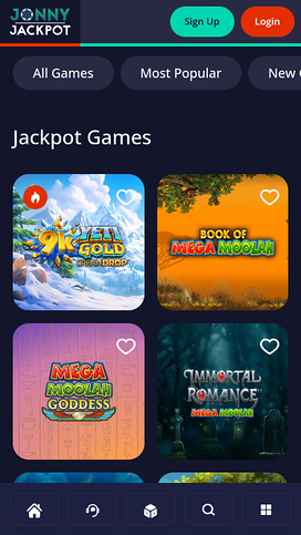 Jonny Jackpot Casino Jackpot Mobile