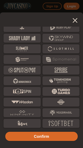 Joy Casino Mobile Game Developers